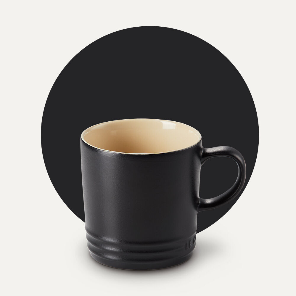 Le Creuset Mug in Matte Black